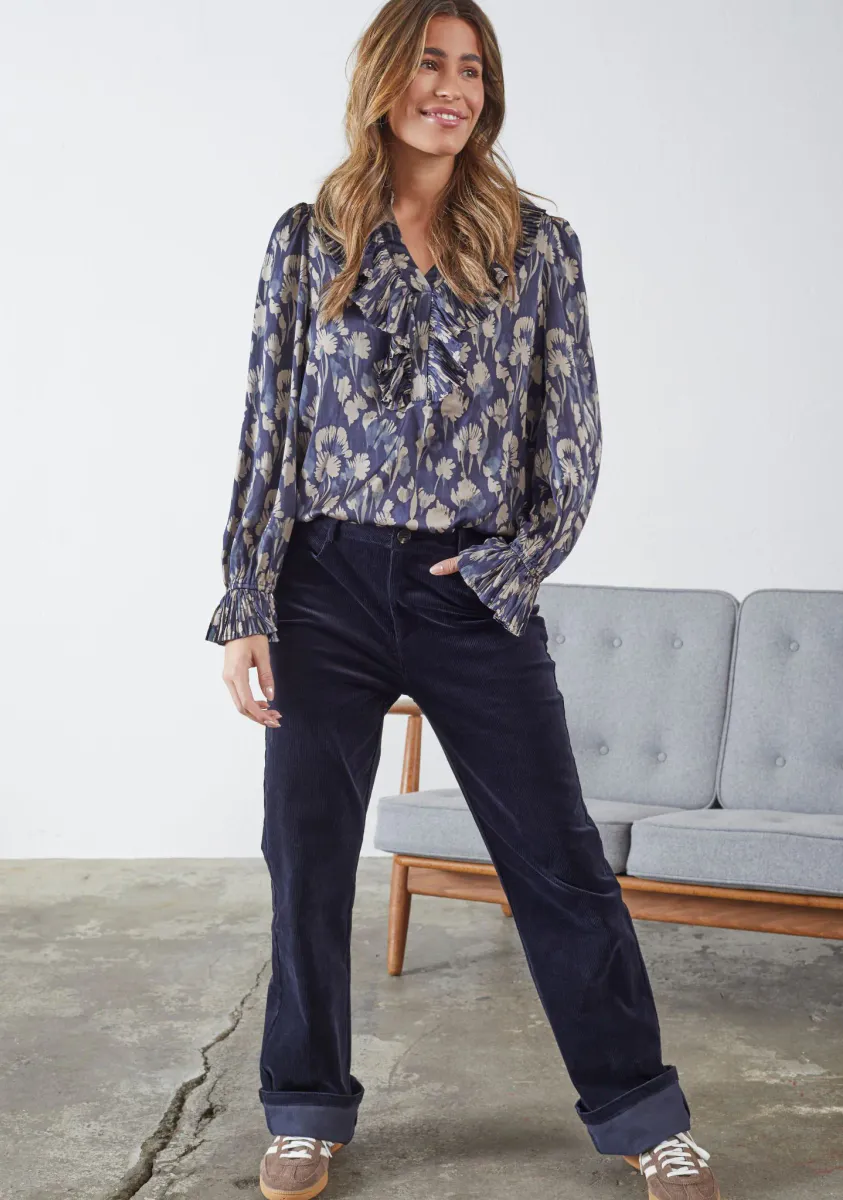 Barbel Flare Pant Dark navy