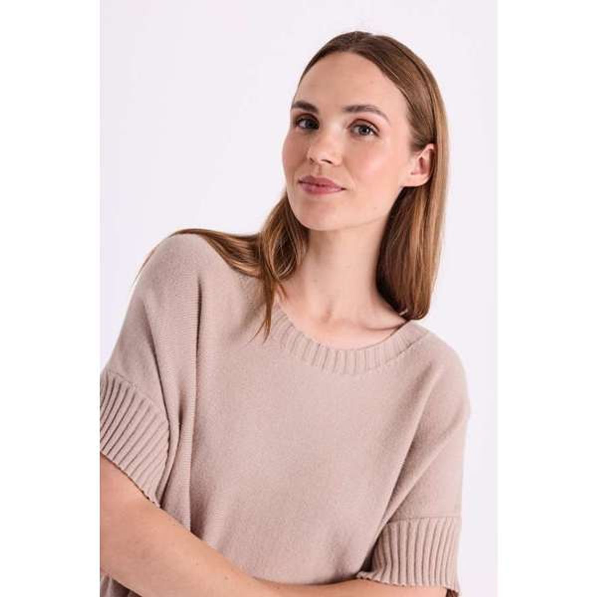 FQVISIT-PULLOVER Silver mink