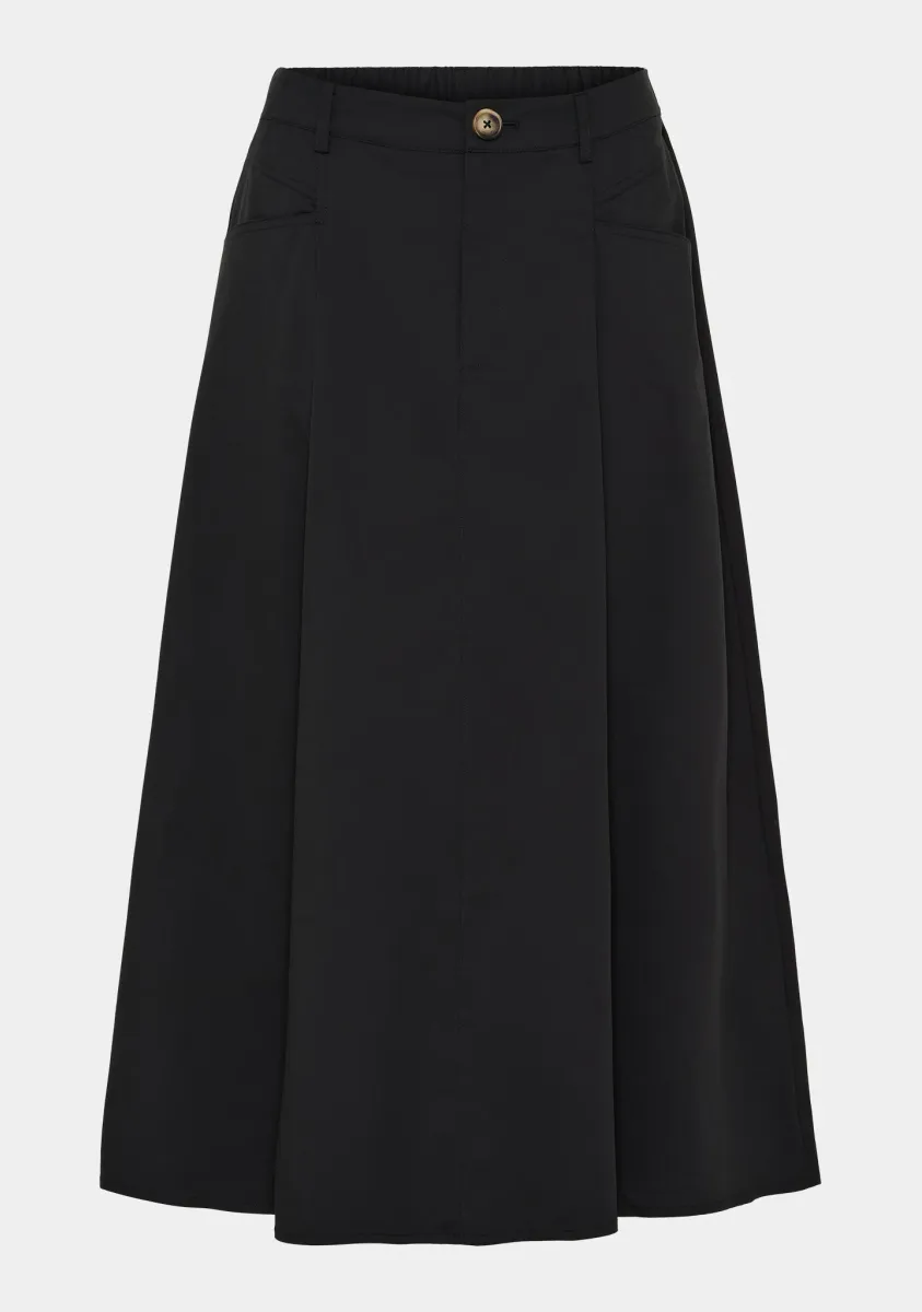 Sigga Long Skirt Black