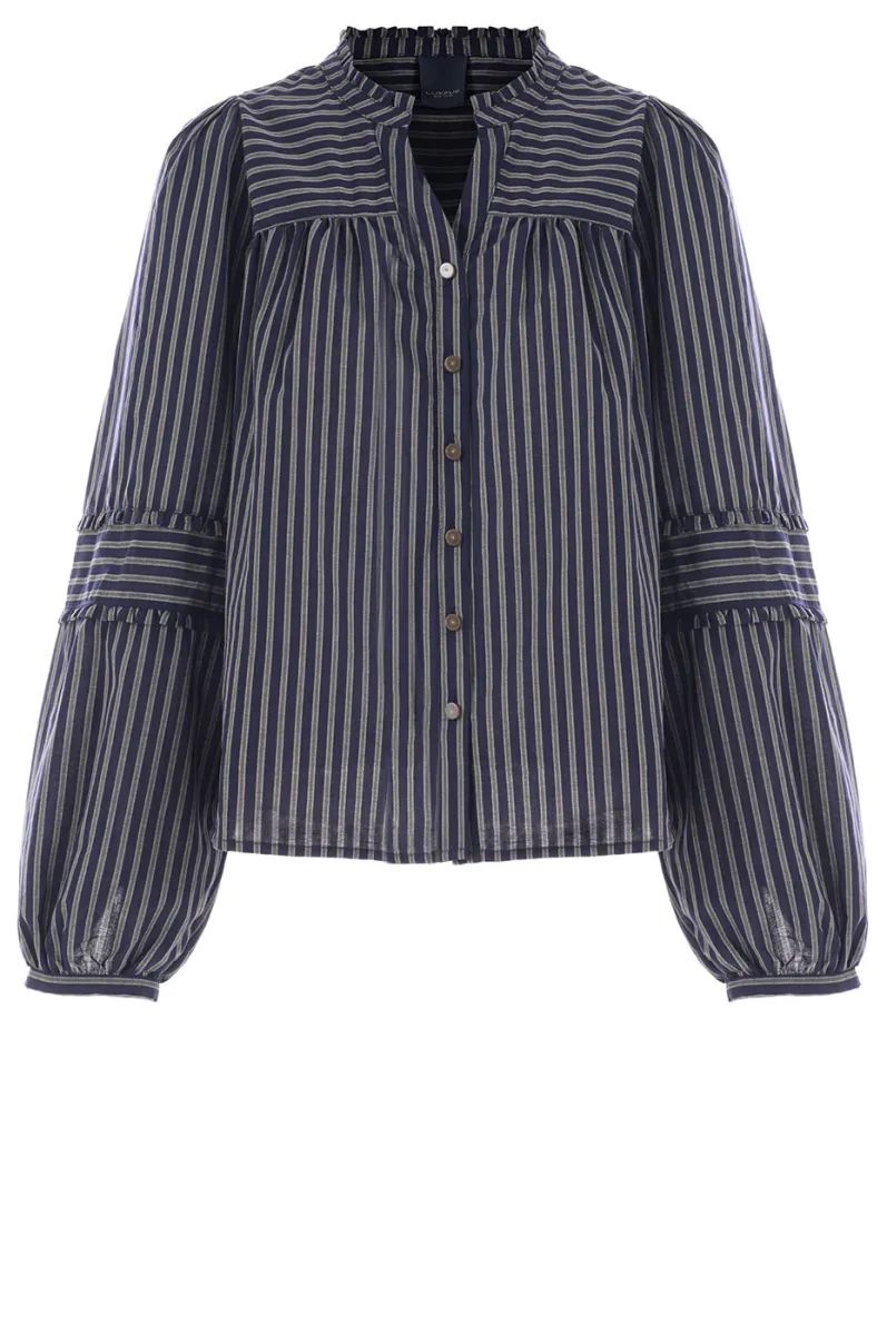 Jing Blouse Night Blue