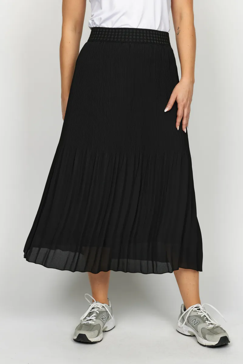 RISE SKIRT black