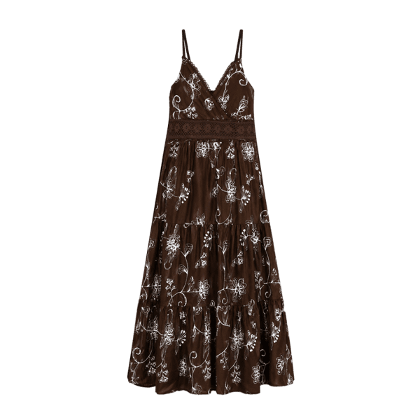 Hovedbilde FQJOLA-DRESS Coffebean/ Brilliant white